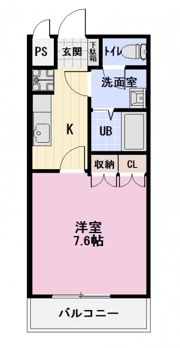 ディアベルジュの間取り画像