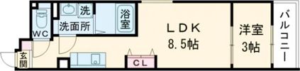 S-MOVE大阪鶴見の間取り画像