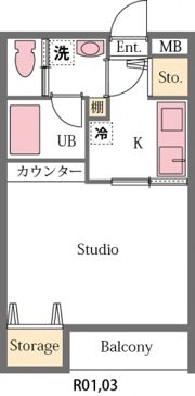 ジークフリートの間取り画像