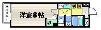 フラッティ千本今出川の間取り画像