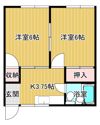 光ハイツの間取り画像
