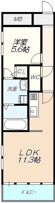 アグレアーブルの間取り画像