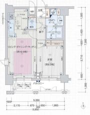 プレサンス新栄デコールの間取り画像