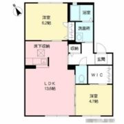 ヴァーチャスの杜 A棟の間取り画像
