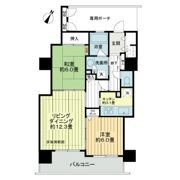 ライオンズタワー上尾の間取り画像