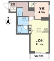 グランサージュの間取り画像