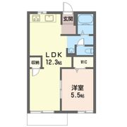 カルミア相模原の間取り画像