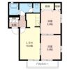 シャングリラ緑町Bの間取り画像