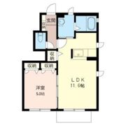 アルカンシエル E館の間取り画像