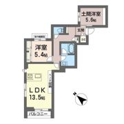 フェリクス大倉山の間取り画像