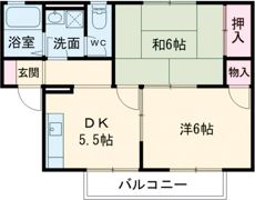 プレジールIの間取り画像