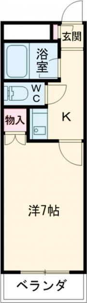ドミネンス曲尺手の間取り画像