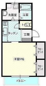 エルドール Ⅲの間取り画像