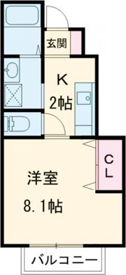 ビラエルムの間取り画像