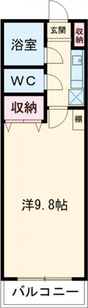 コスモスコートの間取り画像