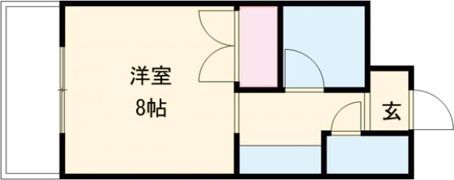 M‘プラザ津田駅前8番館の間取り画像
