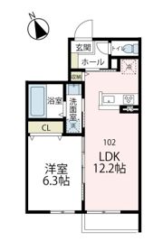 クレールの間取り画像