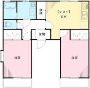 コーポオノハラ3号棟の間取り画像