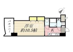 ロイヤル博多駅前の間取り画像