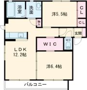 アシタバ Bの間取り画像
