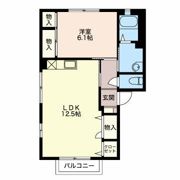 パラレルハウス Dの間取り画像