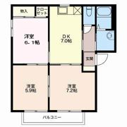 バリュージュひろまえ Aの間取り画像