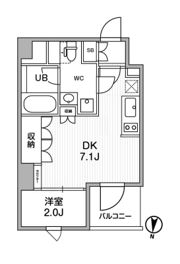 ALTERNA押上の間取り画像