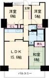 ダイアパレスロイヤルシティ東幸町の間取り画像