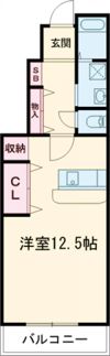 グレースコートⅡの間取り画像