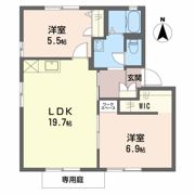 MastTown新屋前?Aの間取り画像