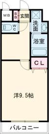 M’PLAZA津田駅前10番館の間取り画像