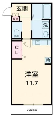 Praia りんくうの間取り画像