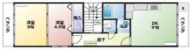 豊橋aビルの間取り画像