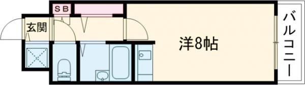トーカンキャステール通町の間取り画像
