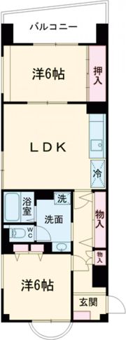ラフィーネ西嶋の間取り画像