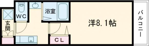 M’PLAZA津田駅前12番館の間取り画像