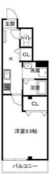 H－SQUARE西所沢の間取り画像