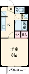 宮司サンシャインⅢの間取り画像