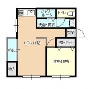 ブルックス駅前の間取り画像