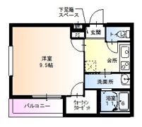 フジパレス堺三国ヶ丘Ⅱ番館の間取り画像