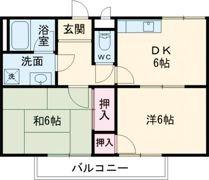 サープラスⅡTSUTSUMIの間取り画像