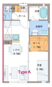 グランドールSの間取り画像