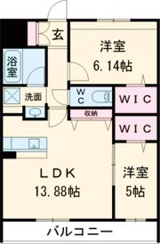 LIBTH大津の間取り画像