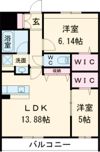 LIBTH大津の間取り画像