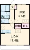 ルネス・リバーサイドKITAJIMAの間取り画像