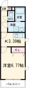 Walea Hale大江の間取り画像