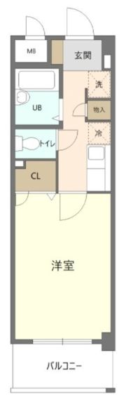 ヴィラ21の間取り画像