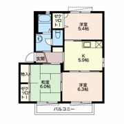 メゾン薫 Bの間取り画像