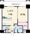レジデンス東櫛原の間取り画像