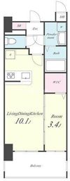 ベラッジオ川口本町の間取り画像